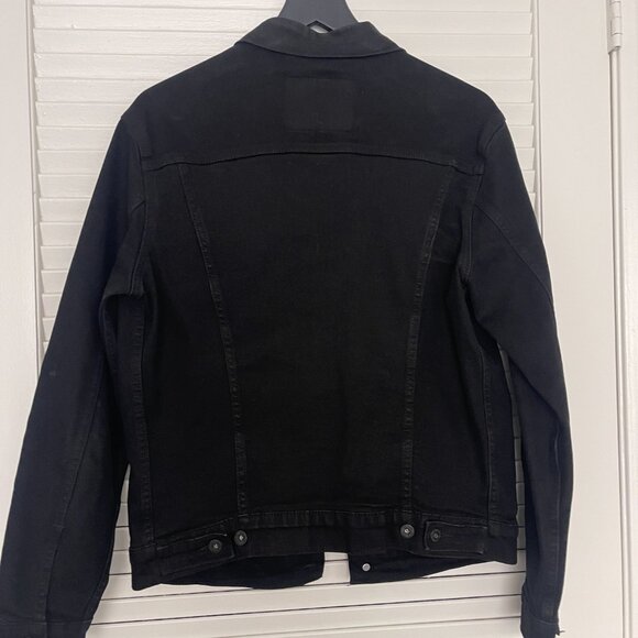 Levi’s Original Trucker Jacket Black Denim - Picture 2 of 3
